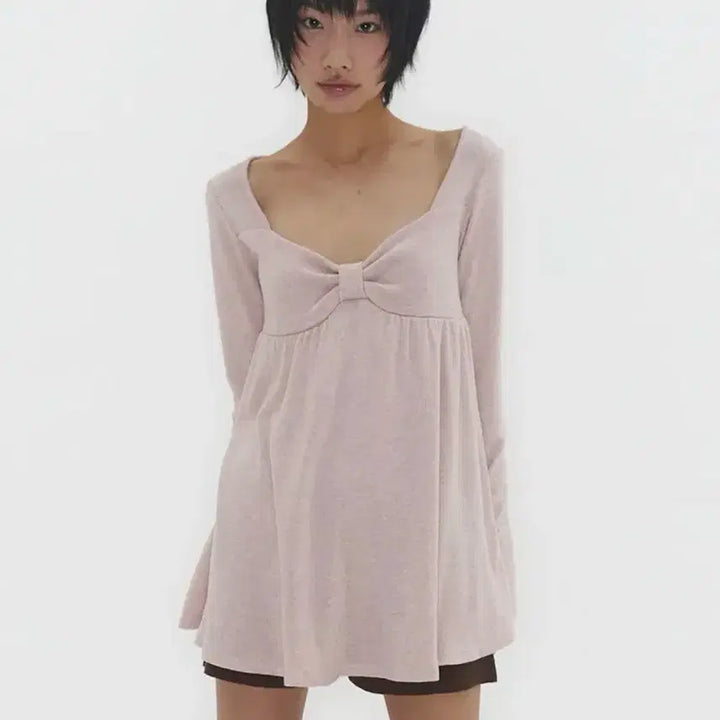 [BUNJANG] Expired Girl Bambi Soft Top Pink / 익스파이어드걸 Bambi Soft Top Pink