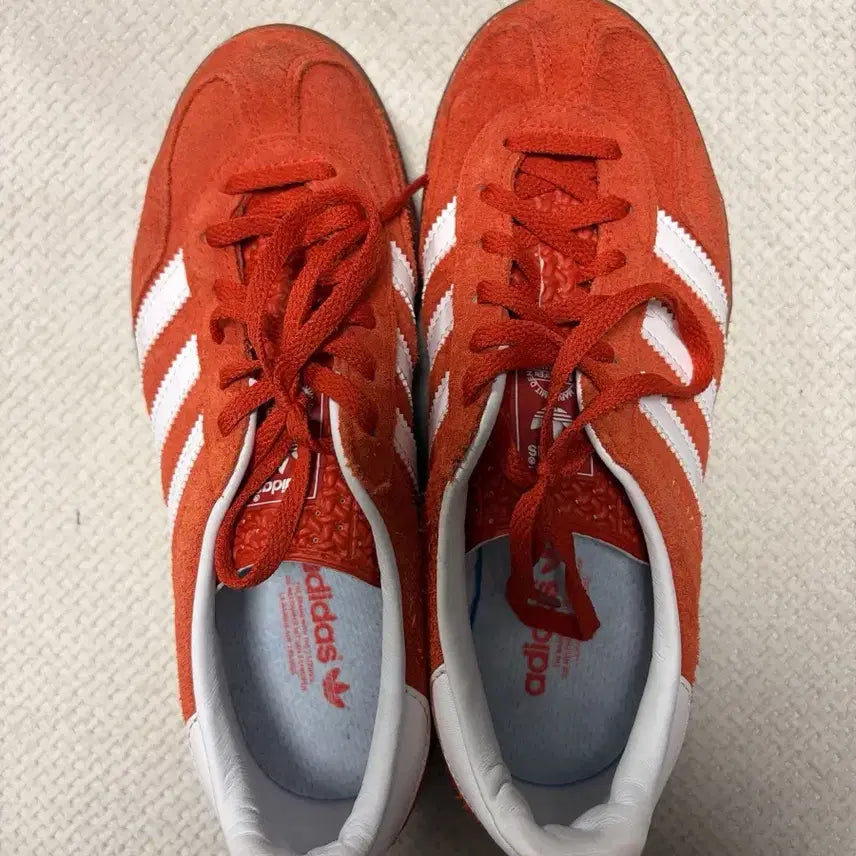 [BUNJANG] Adidas Gazelle Indoor Bold Orange Sneakers / 아디다스 가젤 인도어 볼드 오렌지 225