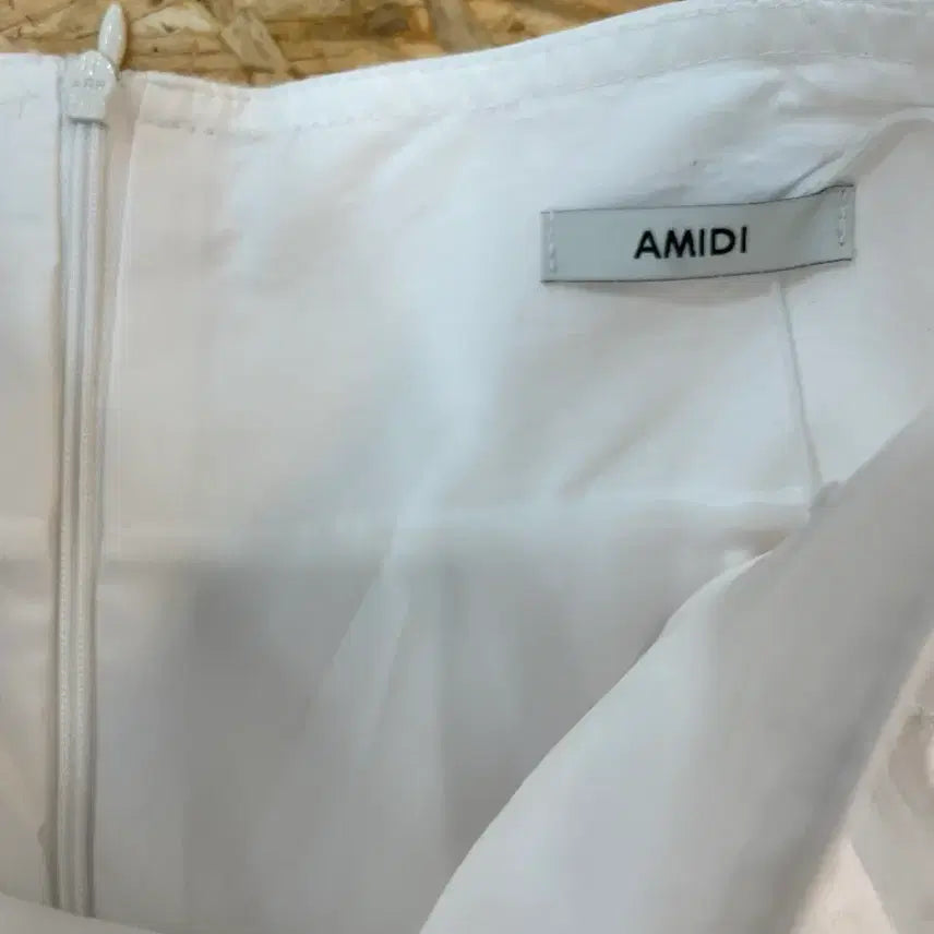 [BUNJANG] White Ruffle Midi Skirt M / 화이트 캉캉 미디 스커트 M