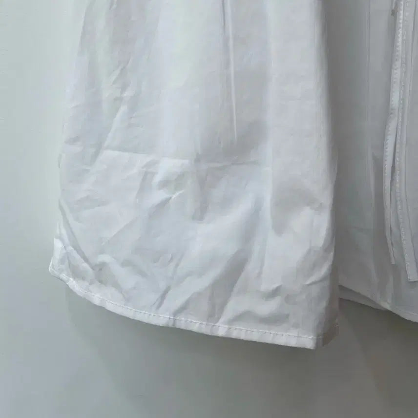 [BUNJANG] White Ruffle Midi Skirt M / 화이트 캉캉 미디 스커트 M