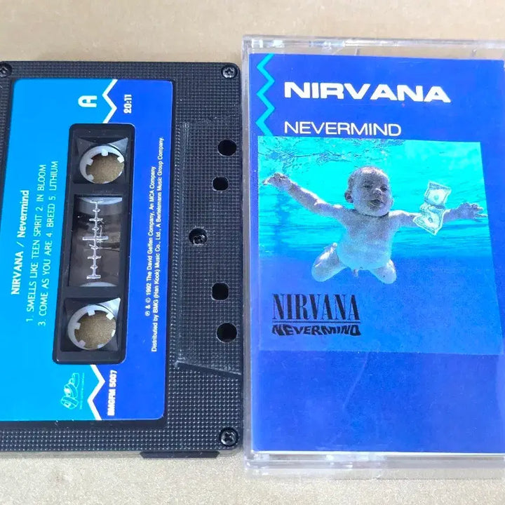 [BUNJANG] Nirvana Nevermind Cassette Tape / [A급/희귀] 너바나(Nirvana) - Nevermind 카세트 테이프