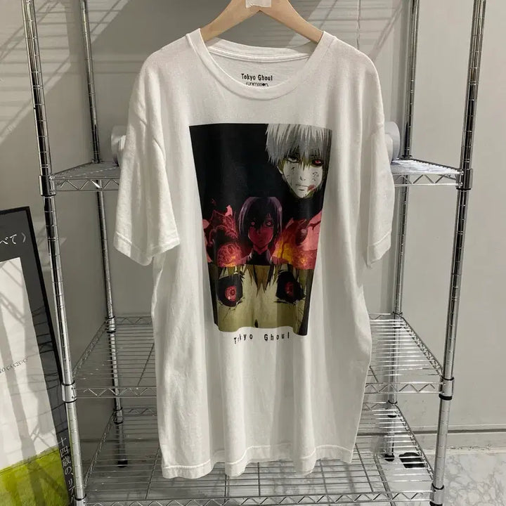 [BUNJANG] Tokyo Ghoul Official Anime T-shirt / 도쿄구울 오피셜 애니메이션 티셔츠