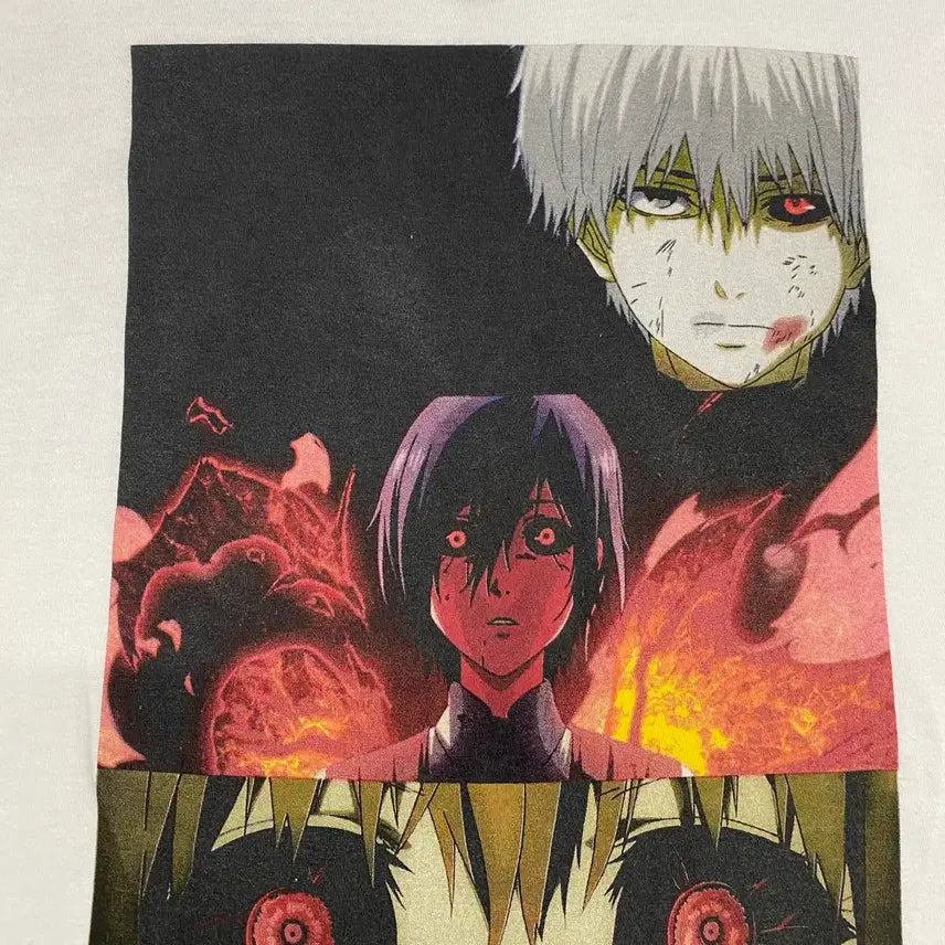 [BUNJANG] Tokyo Ghoul Official Anime T-shirt / 도쿄구울 오피셜 애니메이션 티셔츠