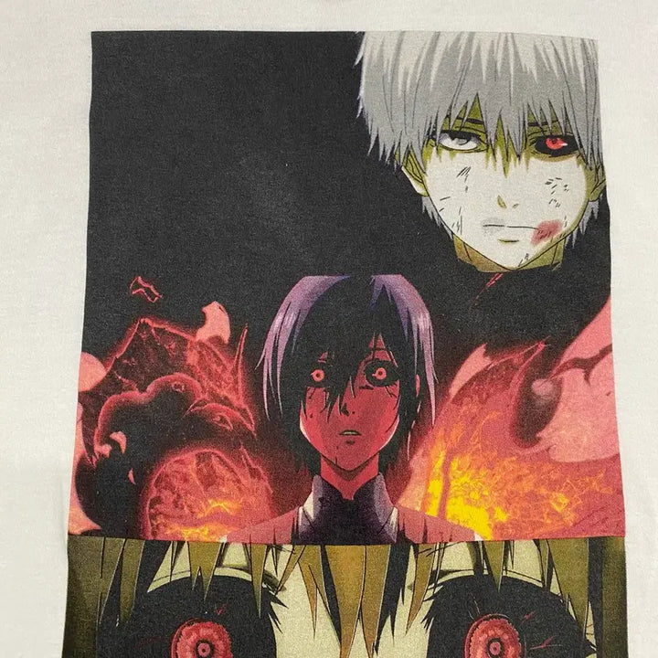 [BUNJANG] Tokyo Ghoul Official Anime T-shirt / 도쿄구울 오피셜 애니메이션 티셔츠