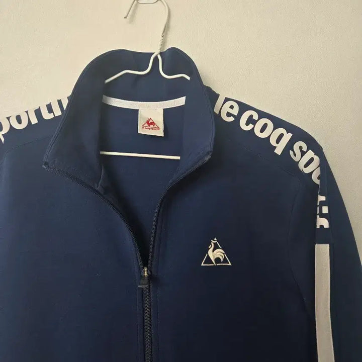[BUNJANG] Le Coq Sportif Navy Track Jersey / 르꼬끄 스포르티브 네이비 트랙 져지