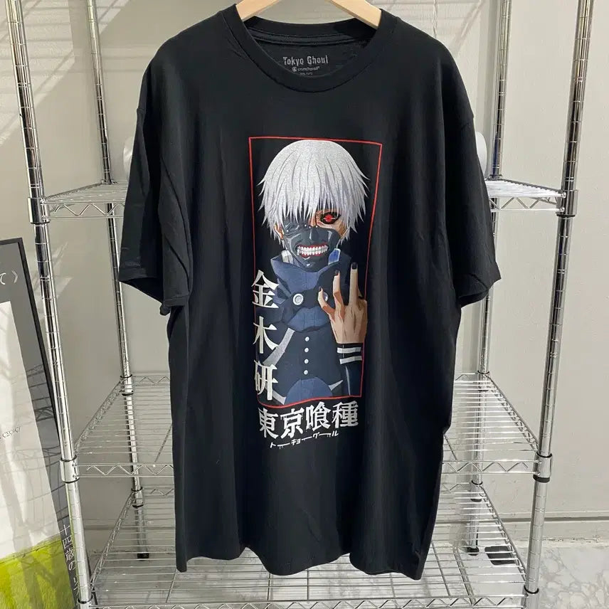 [BUNJANG] Tokyo Ghoul Official Animation T-shirt / 도쿄구울 오피셜 애니메이션 티셔츠