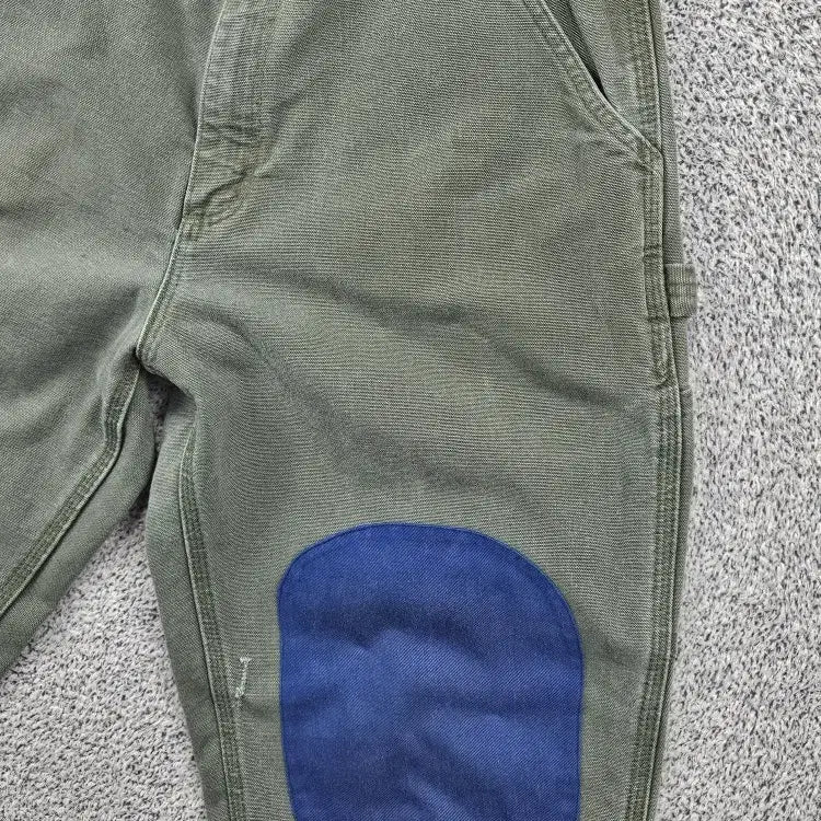 [BUNJANG] Carhartt Duck Canvas Carpenter Work Shorts Custom (34") / 칼하트 덕캔버스 카펜터 워크 쇼츠 반바지 커스텀 (34") / 11889