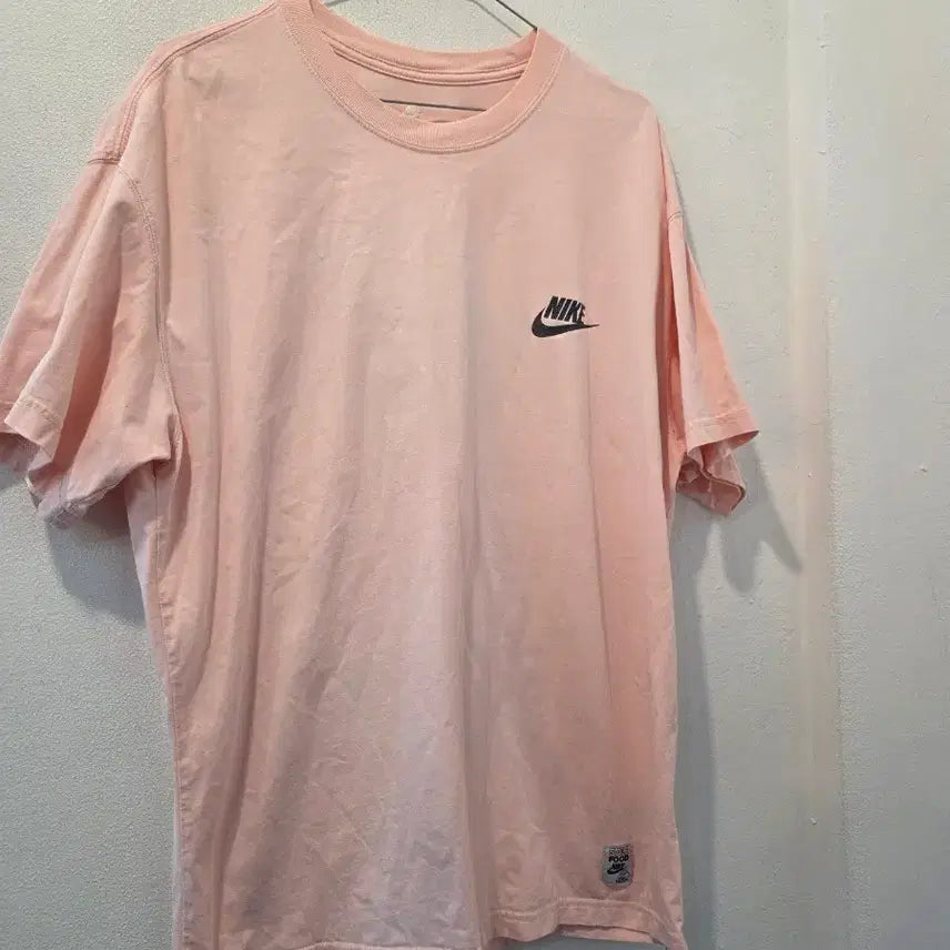 [BUNJANG] Nike Pink Unisex Short Sleeve T-shirt / 나이키 핑크 반팔 티셔츠 공용