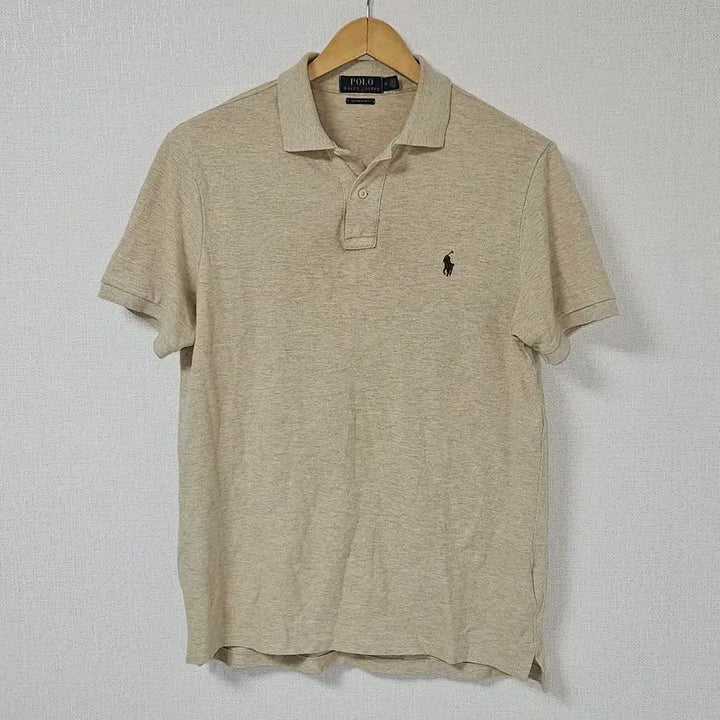 [SOLD OUT] 폴로 랄프로렌 신형 정품 카라티 반팔 브라운포니 클래식 M