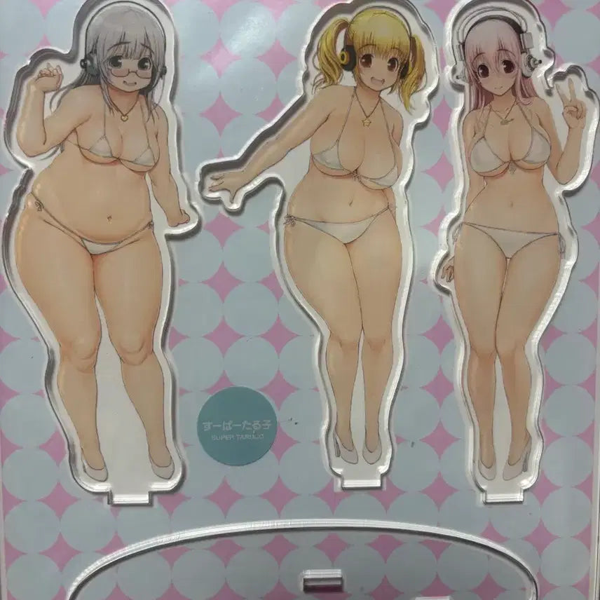 [BUNJANG] Super Sonico Pochaco Taruko Acrylic Stand / 슈퍼소니코/포챠코/타루코 아크릴 스탠드