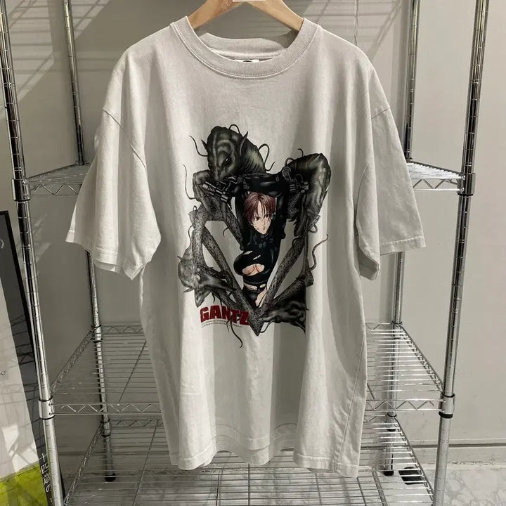 [BUNJANG] Gantz Bootleg Animation T-shirt / 간츠 부틀렉 애니메이션 티셔츠