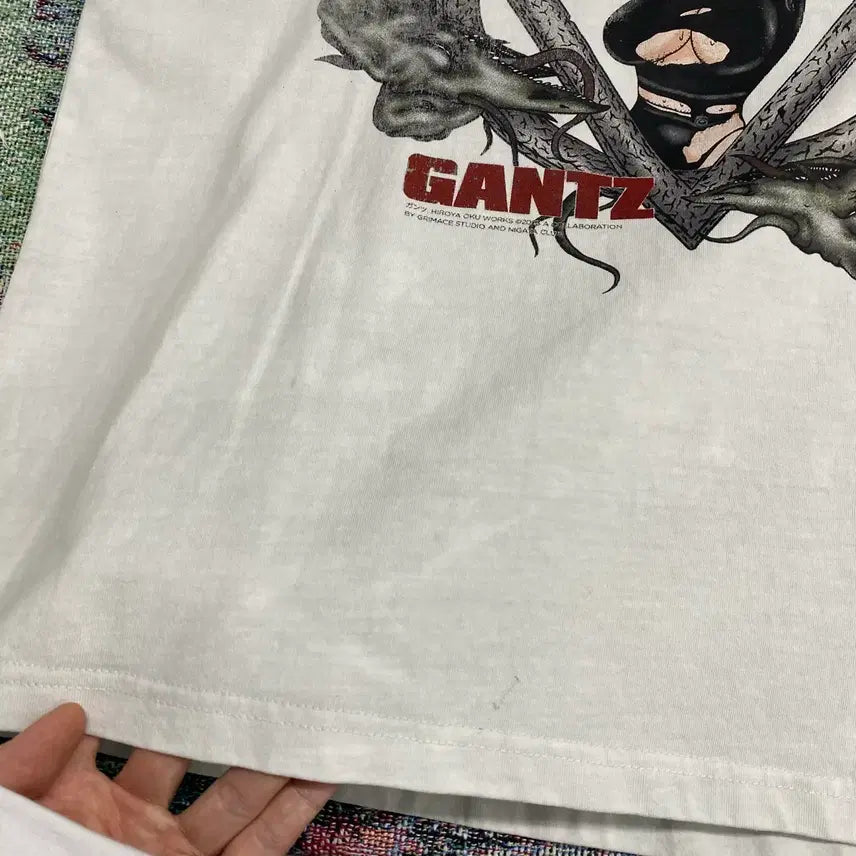 [BUNJANG] Gantz Bootleg Animation T-shirt / 간츠 부틀렉 애니메이션 티셔츠
