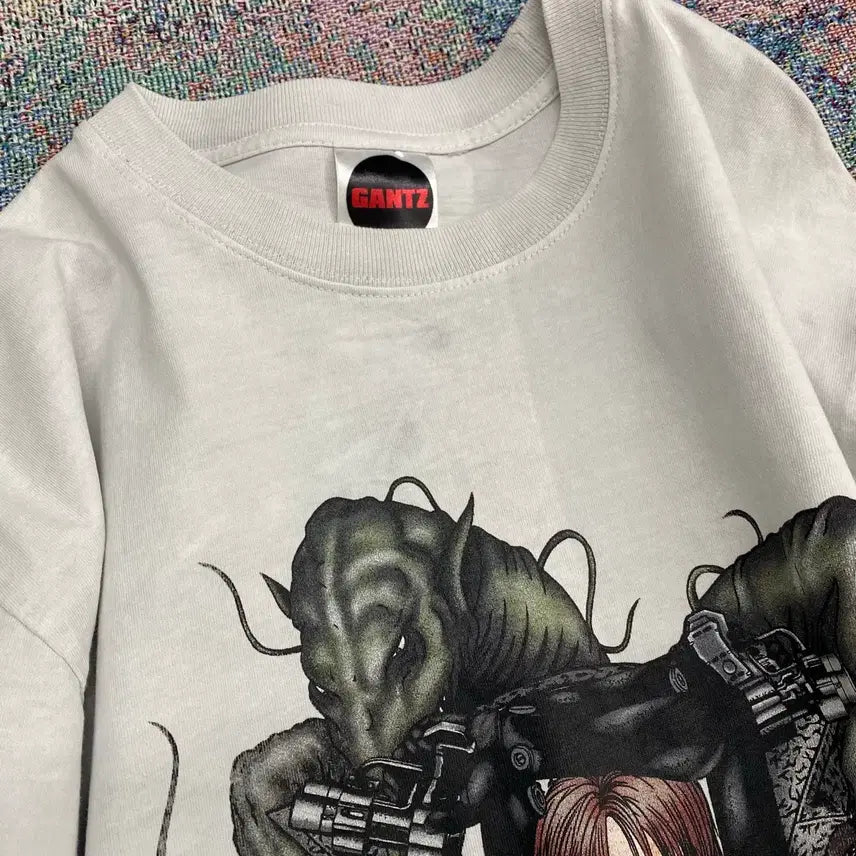 [BUNJANG] Gantz Bootleg Animation T-shirt / 간츠 부틀렉 애니메이션 티셔츠