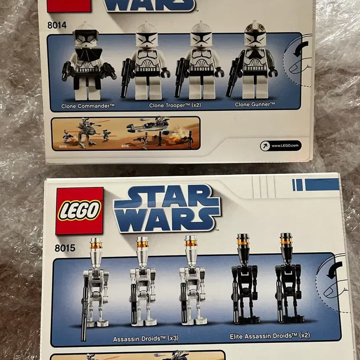 [BUNJANG] Lego Star Wars 8014/8015 Sealed Set / 레고 스타워즈 8014/8015 미개봉