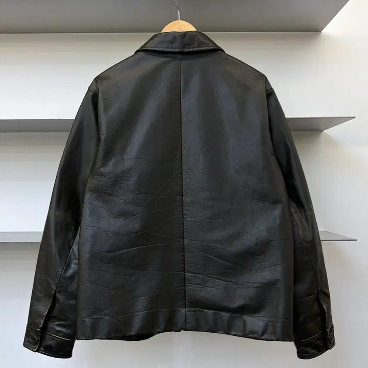 [BUNJANG] Old Gap Leather Jacket / 올드 갭 레더 자켓