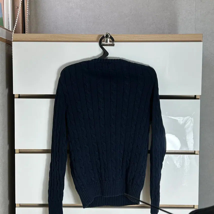 [SOLD OUT] 폴로 랄프로렌 꽈배기 니트 가디건 케이블 M