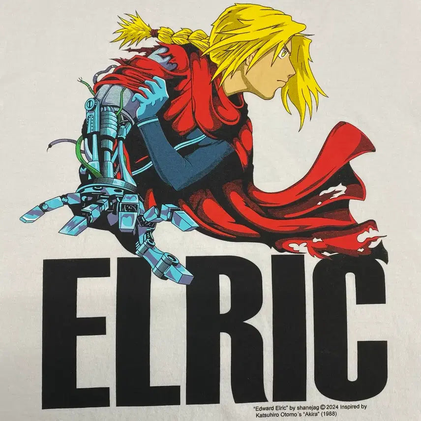 [BUNJANG] Fullmetal Alchemist Bootleg Animation T-shirt / 강철의연금술사 부틀렉 애니메이션 티셔츠
