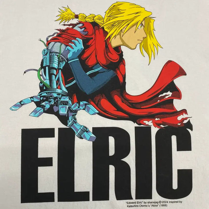[BUNJANG] Fullmetal Alchemist Bootleg Animation T-shirt / 강철의연금술사 부틀렉 애니메이션 티셔츠