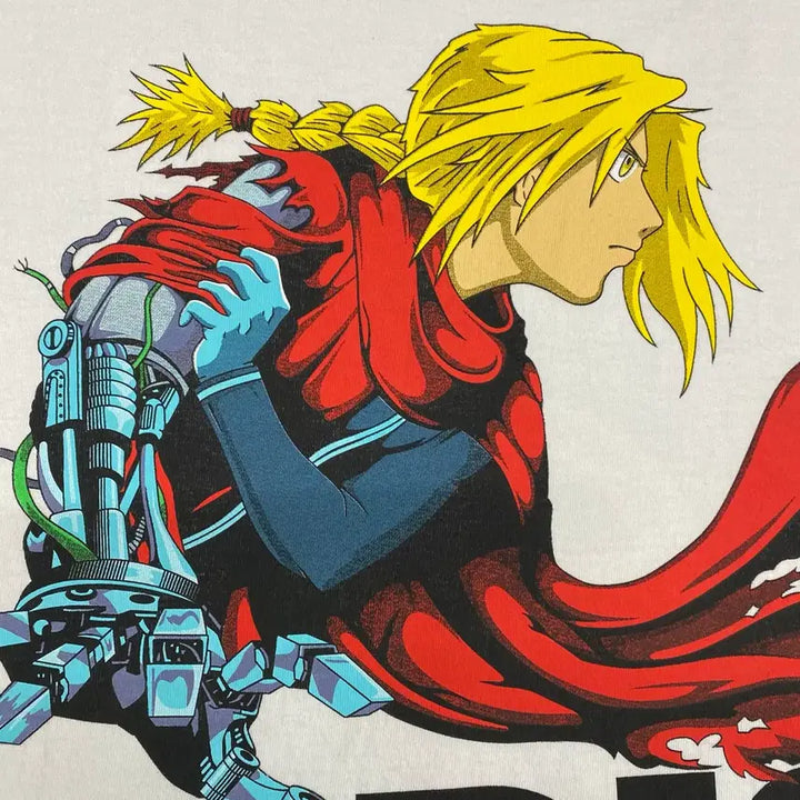 [BUNJANG] Fullmetal Alchemist Bootleg Animation T-shirt / 강철의연금술사 부틀렉 애니메이션 티셔츠