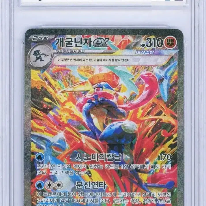 [SOLD OUT] 크림슨헤이즈 개굴닌자 ex SAR brg10등급