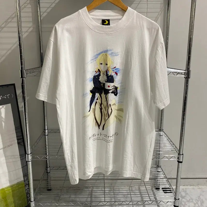 [BUNJANG] Violet Evergarden Bootleg Animation T-shirt / 바이올렛에버가든 부틀렉 애니메이션 티셔츠