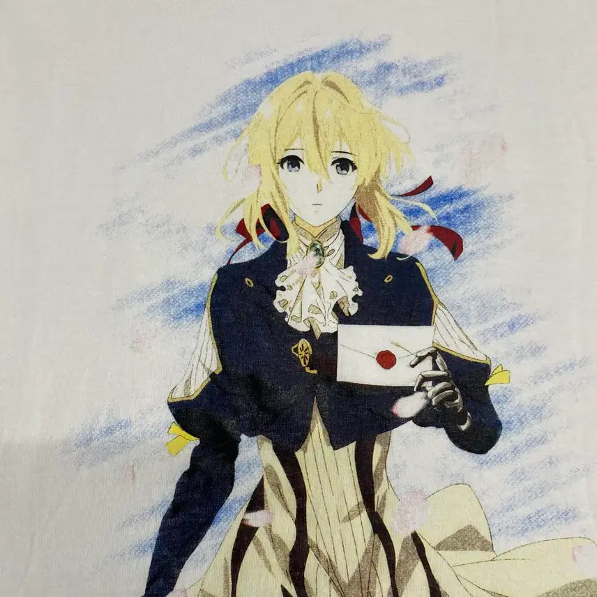 [BUNJANG] Violet Evergarden Bootleg Animation T-shirt / 바이올렛에버가든 부틀렉 애니메이션 티셔츠