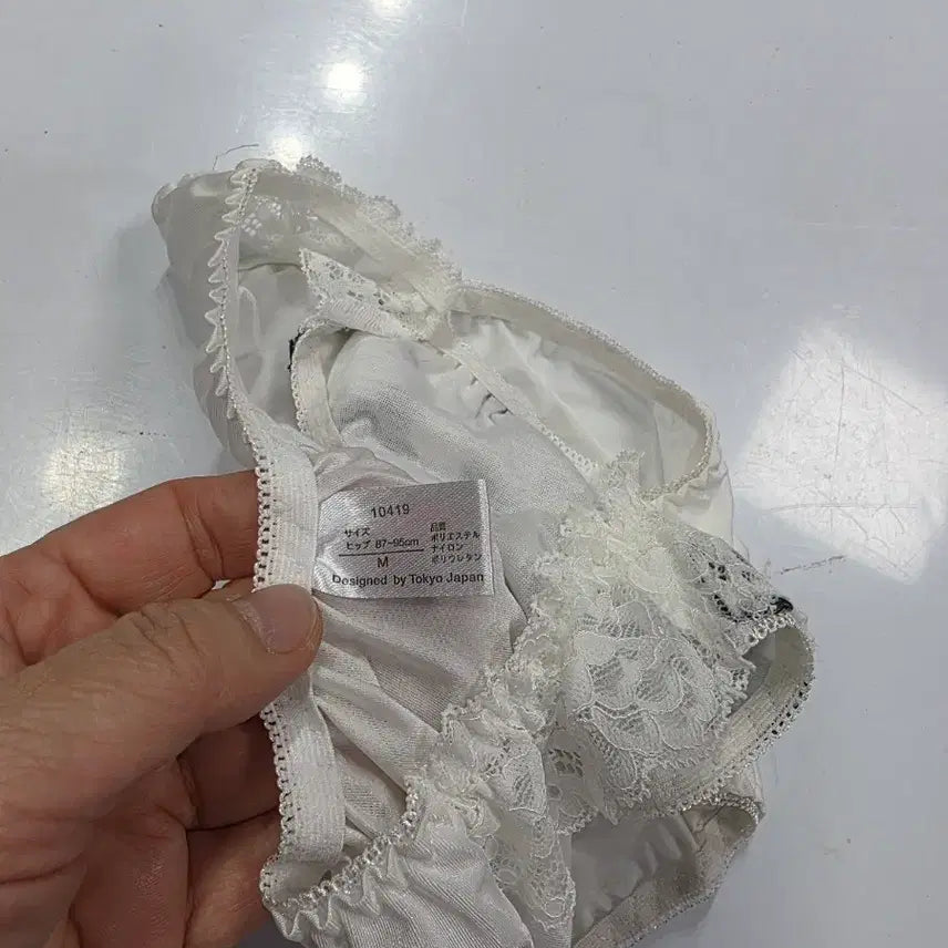 [BUNJANG] Lace Edge Panties (M) / 레이스 엣지 팬티 (m)
