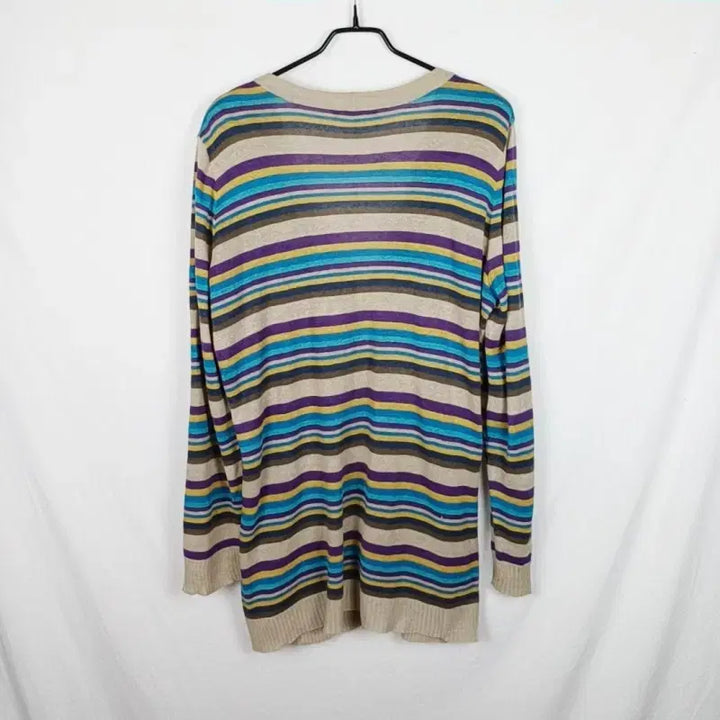 [BUNJANG] Max Mara Weekend Long Loose Fit Cardigan / 막스마라/위캔드 얇은 롱 루즈핏 가디건 봄 가을/라덴