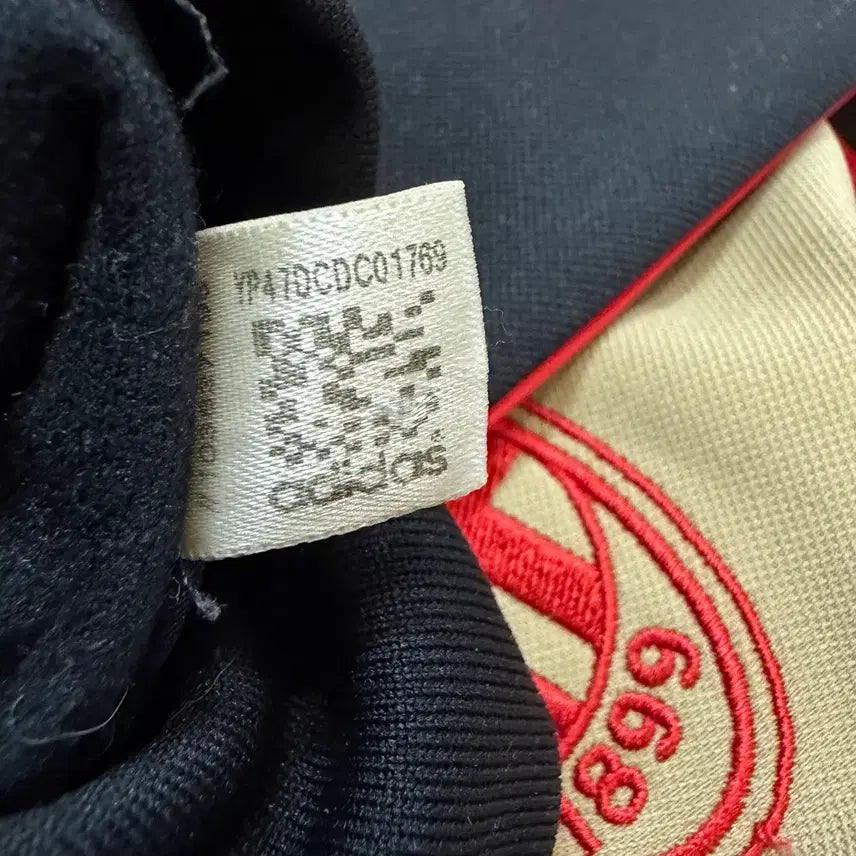 [BUNJANG] Adidas AC Milan 11-12 Warm-up Training Top / 아디다스 AC밀란 11-12 핑거홀 웜업 트레이닝 탑