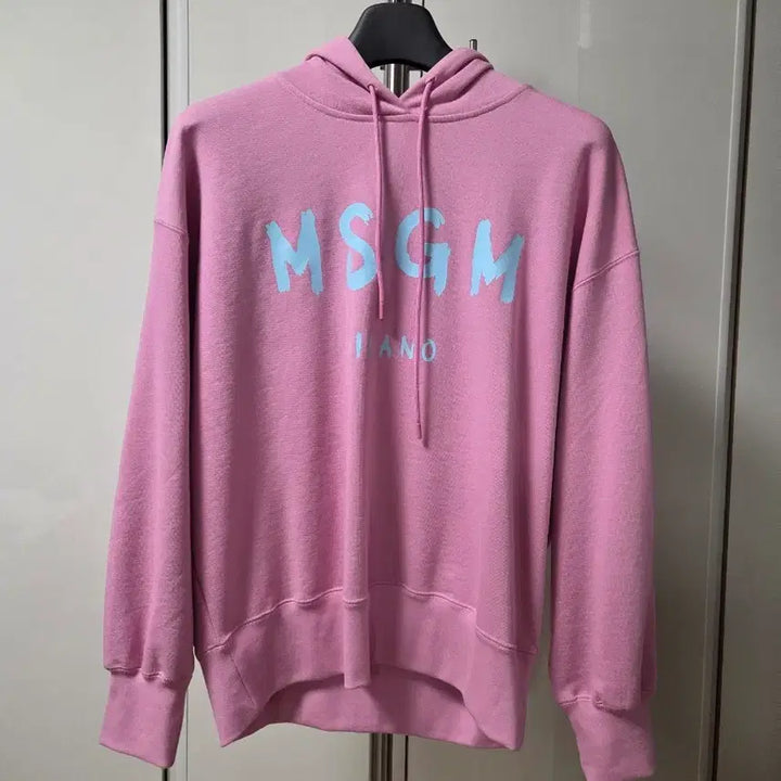[BUNJANG] MSGM Oversized Hoodie Pink / MSGM 오버사이즈 후드티 핑크