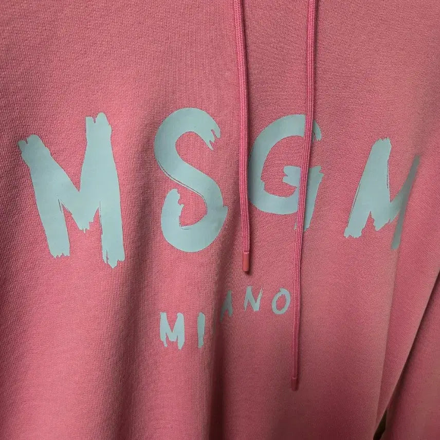 [BUNJANG] MSGM Oversized Hoodie Pink / MSGM 오버사이즈 후드티 핑크