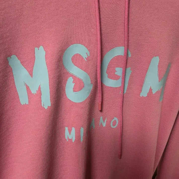 [BUNJANG] MSGM Oversized Hoodie Pink / MSGM 오버사이즈 후드티 핑크