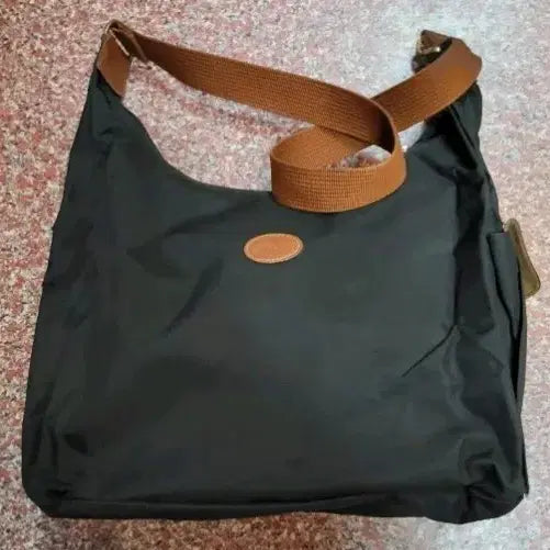 [BUNJANG] Longchamp Hobo Bag Black Shoulder Bag / 롱샴 호보백 블랙 숄더백