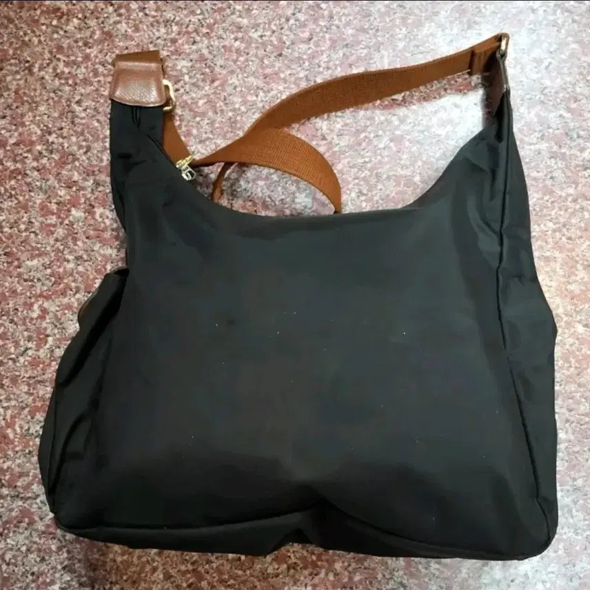 [BUNJANG] Longchamp Hobo Bag Black Shoulder Bag / 롱샴 호보백 블랙 숄더백