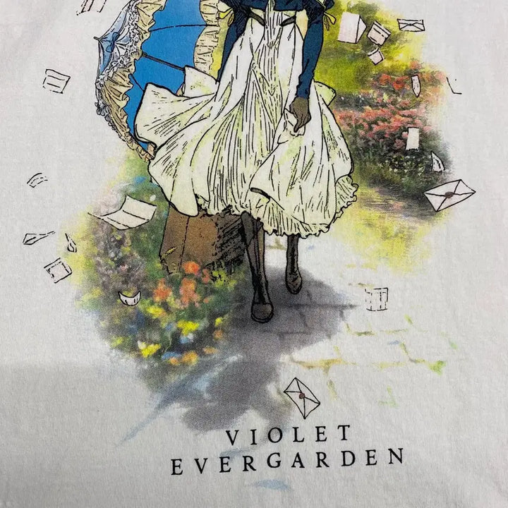 [BUNJANG] Violet Evergarden Bootleg Anime T-Shirt / 바이올렛에버가든 부틀렉 애니메이션 티셔츠
