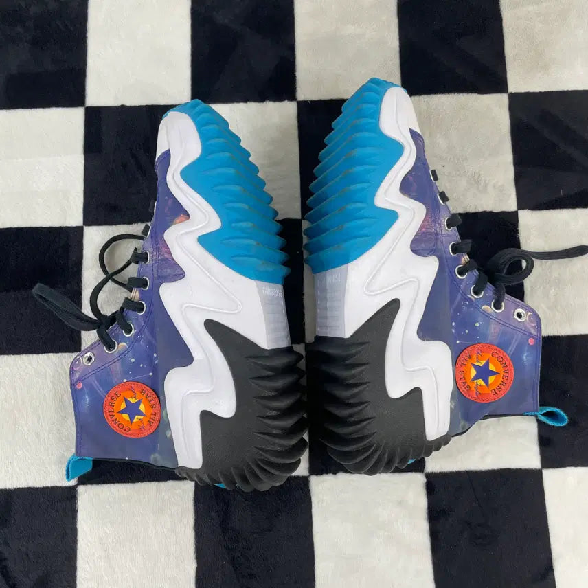 [BUNJANG] Converse x Space Jam Run Star Motion Concord Sneakers / 컨버스 x 스페이스 잼 런스타 모션 콩코드 270mm