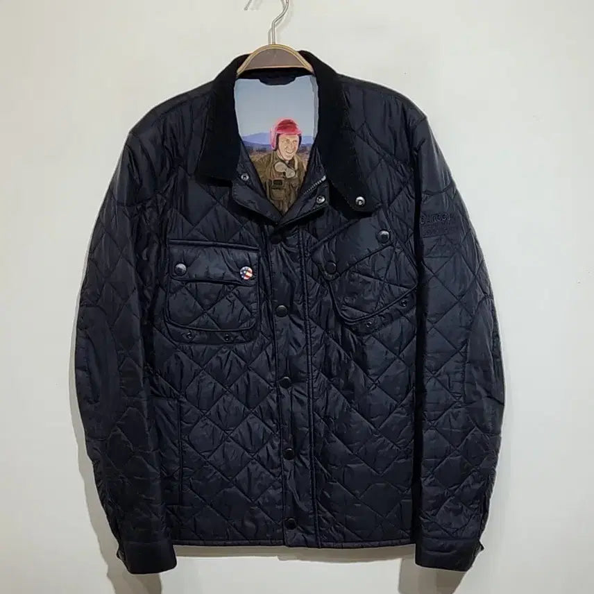 [BUNJANG] Barbour Steve McQueen Quilted Jacket Navy Men&