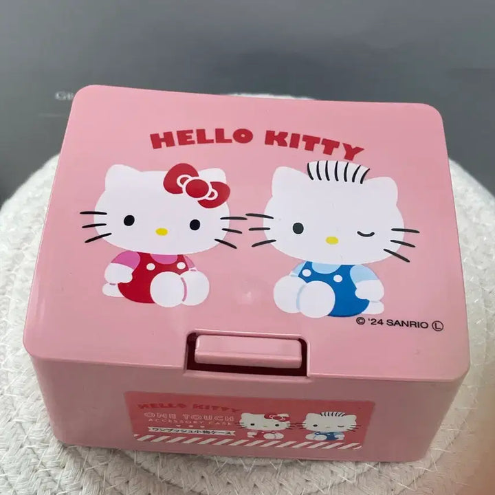 [BUNJANG] Kitty One-Touch Storage Box / 키티 원터치 보관함