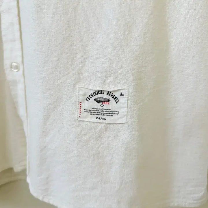 [BUNJANG] D-LAND Technical Apparel Shirt / D-LAND 테크니컬 어패럴 셔츠 화이트