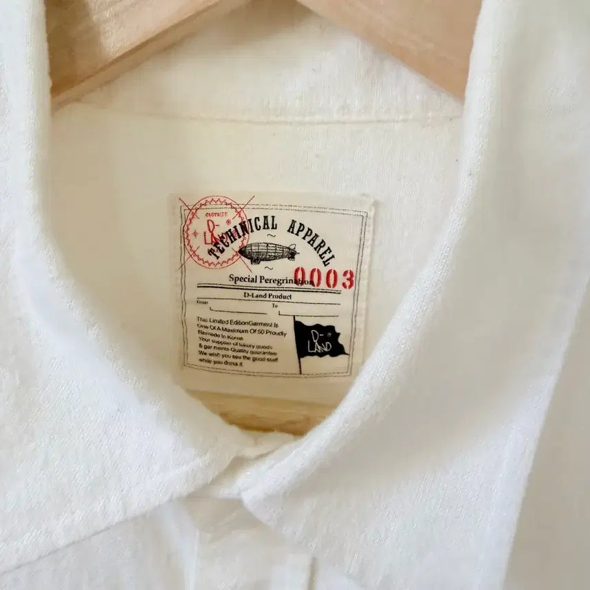 [BUNJANG] D-LAND Technical Apparel Shirt / D-LAND 테크니컬 어패럴 셔츠 화이트