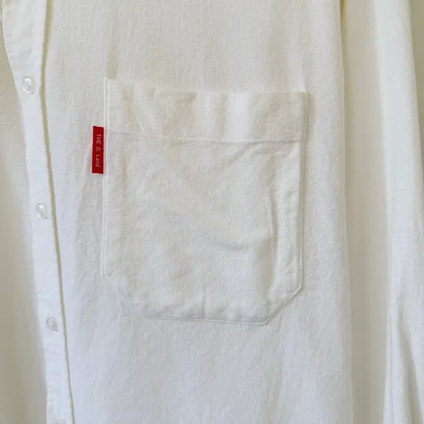 [BUNJANG] D-LAND Technical Apparel Shirt / D-LAND 테크니컬 어패럴 셔츠 화이트
