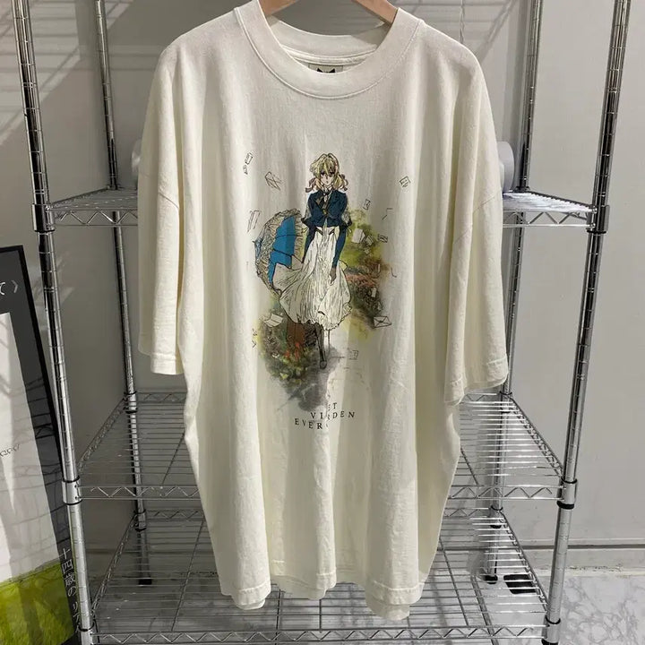 [BUNJANG] Violet Evergarden Bootleg Anime T-shirt / 바이올렛에버가든 부틀렉 애니메이션 티셔츠