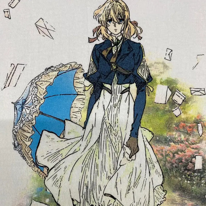 [BUNJANG] Violet Evergarden Bootleg Anime T-shirt / 바이올렛에버가든 부틀렉 애니메이션 티셔츠