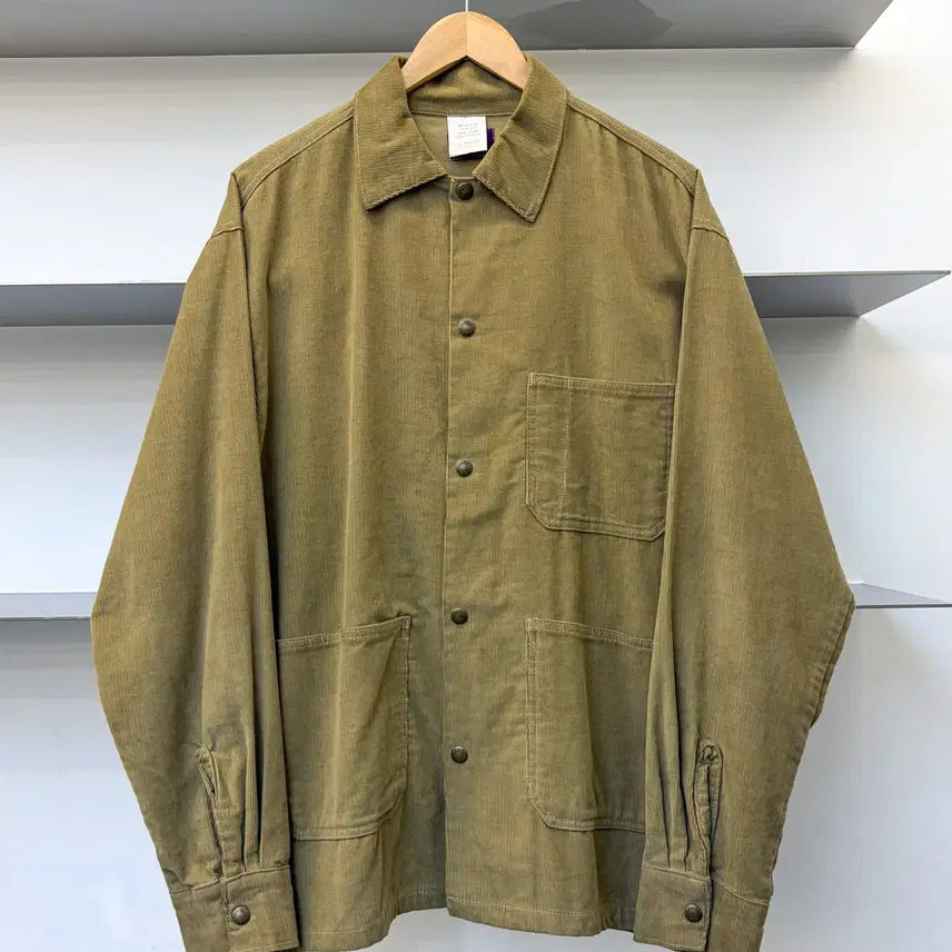 [BUNJANG] GungHo Corduroy Work Jacket / 궁호 커버올 코듀로이 워크 자켓