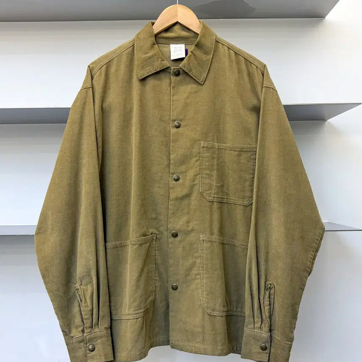 [BUNJANG] GungHo Corduroy Work Jacket / 궁호 커버올 코듀로이 워크 자켓