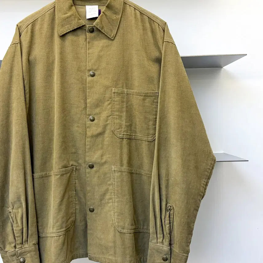[BUNJANG] GungHo Corduroy Work Jacket / 궁호 커버올 코듀로이 워크 자켓