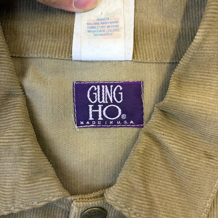 [BUNJANG] GungHo Corduroy Work Jacket / 궁호 커버올 코듀로이 워크 자켓