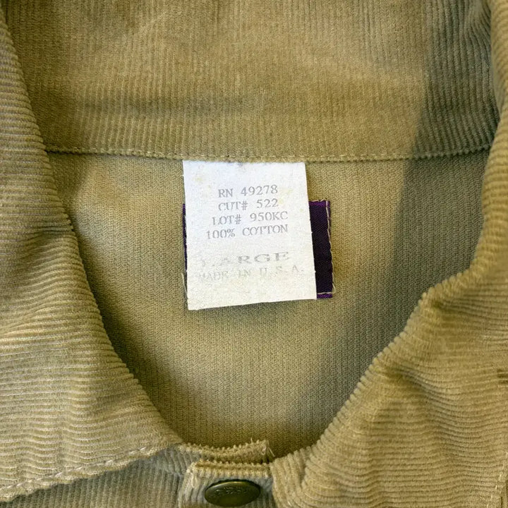 [BUNJANG] GungHo Corduroy Work Jacket / 궁호 커버올 코듀로이 워크 자켓