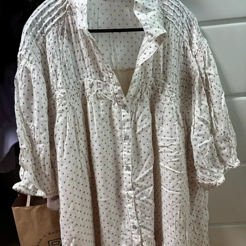 [BUNJANG] ZARA Dot Blouse / 자라 도트 블라우스