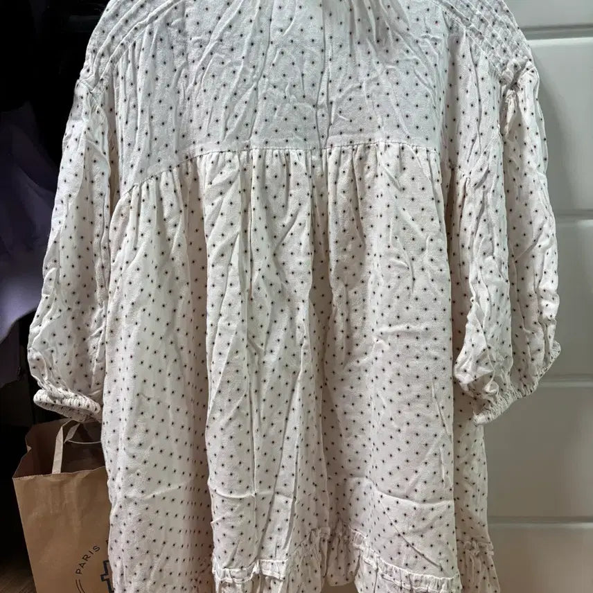 [BUNJANG] ZARA Dot Blouse / 자라 도트 블라우스